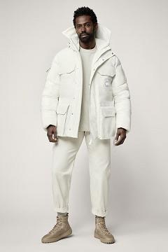 Chamarras Canada Goose Hombre Outlet - Expedition Abrigos Blancos NY0926413
